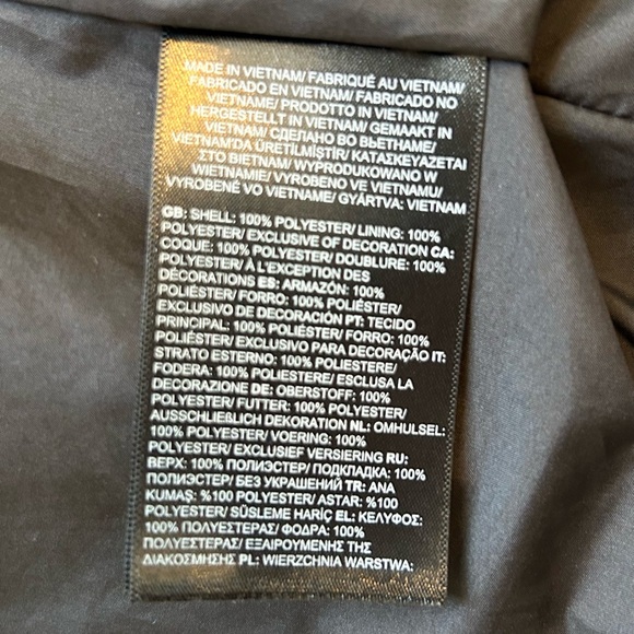 The North Face City Breeze Rain Parka Jacket II Black Small - Picture 11 of 14